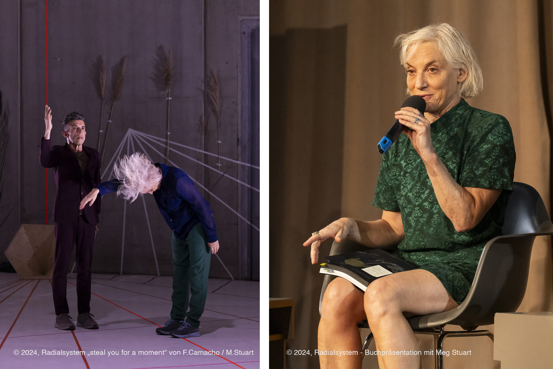 steal you for a moment - Francisco Camacho und Meg Stuart