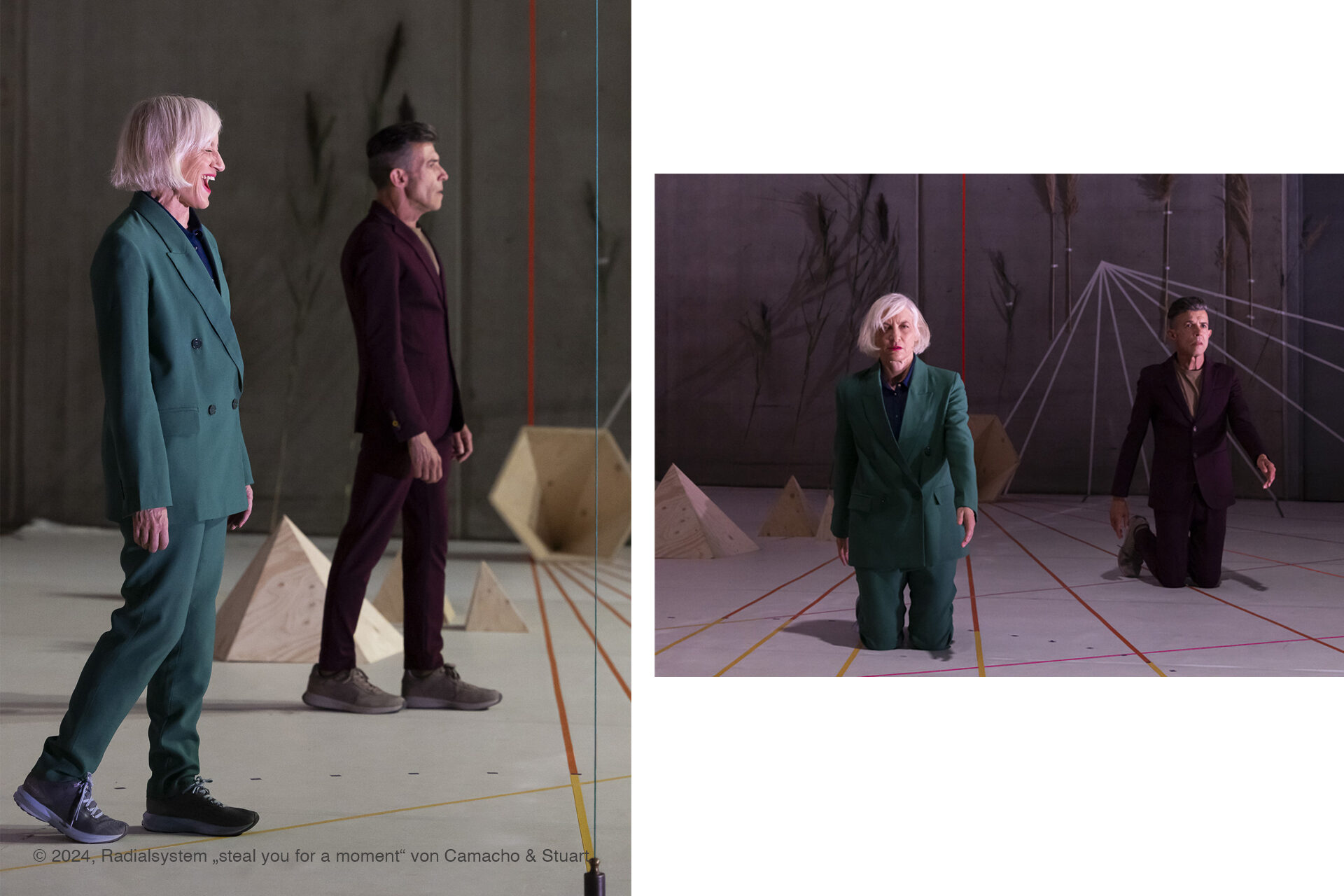 steal you for a moment - Francisco Camacho und Meg Stuart